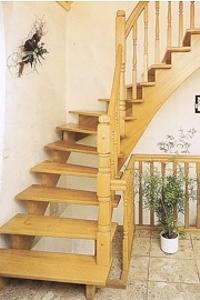 Holztreppe